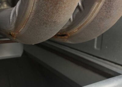 Defective heat exchanger found on pm